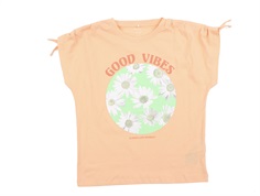 Name It peach nectar top glitter